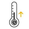 77℉ ~ 140℉ ≤30min<br>(25℃ ~ 60℃)