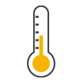 32℉ ~ 140℉±35.6℉ <br>(15℃ ~ 60℃±2.0℃)