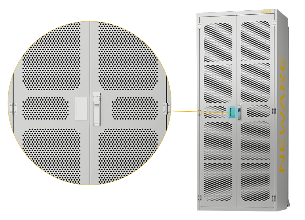 NEWARE explosion-proof cabinet features a 19-inch explosion-proof casing that is corrosion-resistant. Its dual-door design makes it easy to clean and maintain